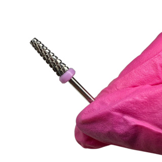 Broca De Tungstênio Cônica Topo Reto Para Unhas De Gel/alongamento Corte Extra Grosso em Oferta na Shopee