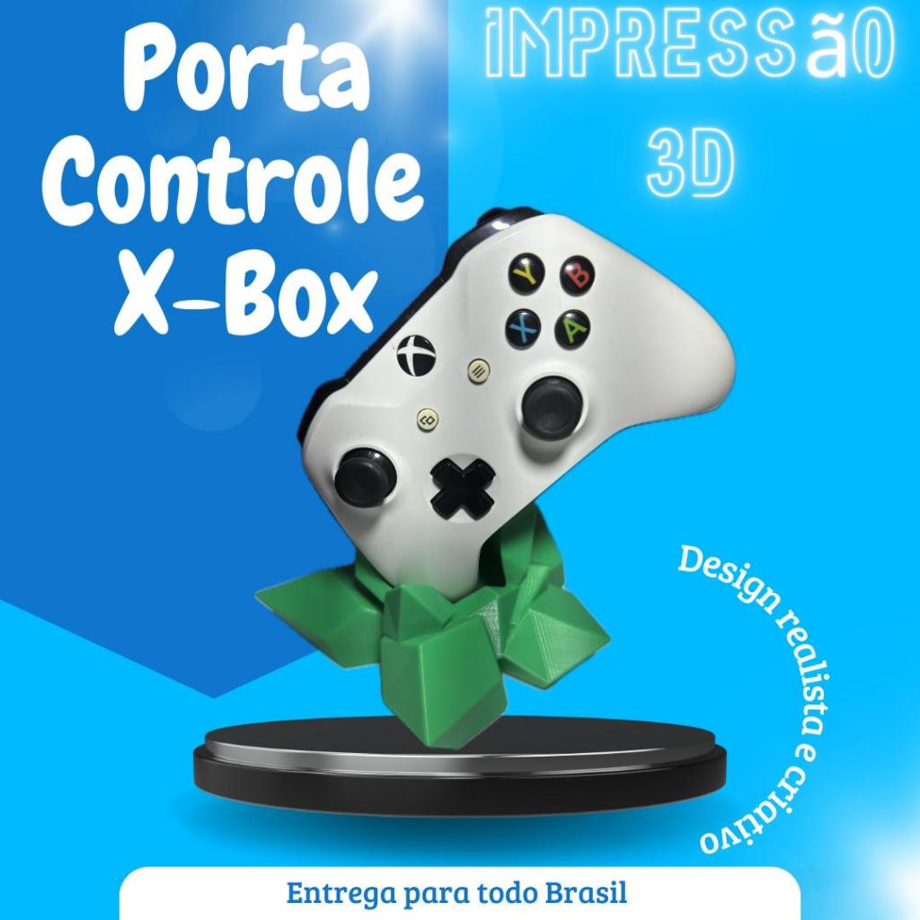 Suporte De Mesa Para Controle Xbox - CRYSTAL STAND/ Porta Controle Videogame/Gamer/ Nerd GEEK