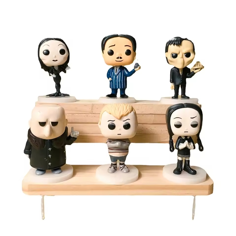 Action Figure Família Addams Miniaturas Colecionáveis.