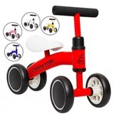 Bicicleta de equilíbrio de 4 rodas, sem pedal