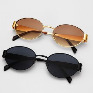 Oculos de sol unissex vintage retro com proteçao uv400