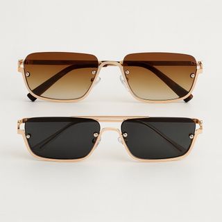 Oculos de sol na moda vintagem proteçao UV400 unissex
