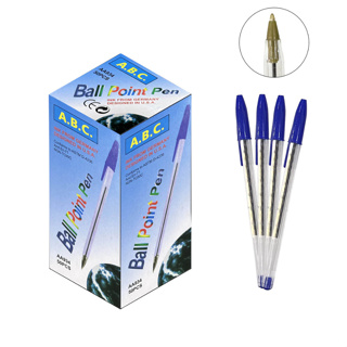 Kit 50 Canetas Esferográficas Ponta Média Simple Azul Preta Vermelha Escolar Escritório em Oferta na Shopee