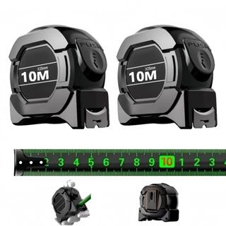 1Peça/2 Peças Trena Profissional Fita Métrica Fluorescente Com Trava 5M/7.5M/10M em Oferta na Shopee