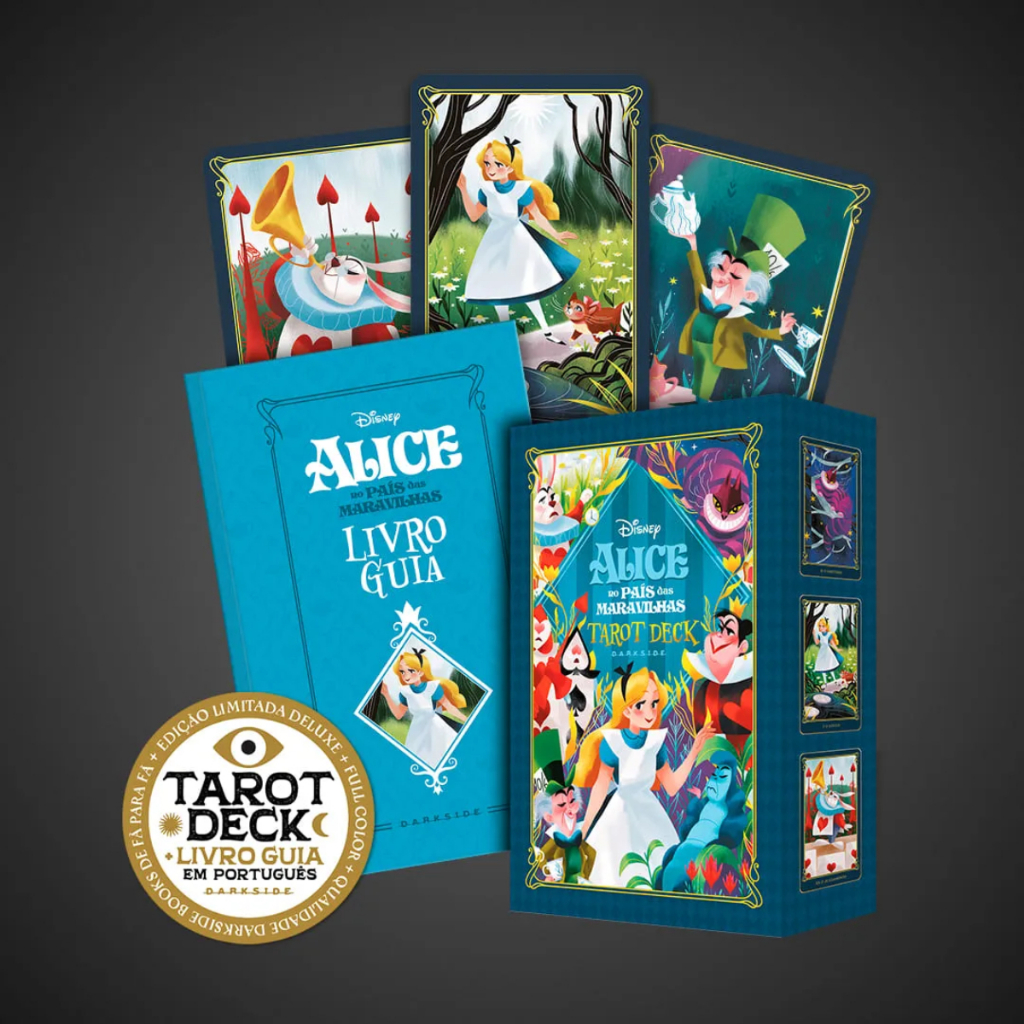 Alice No País Das Maravilhas Tarot Deck,  Darkside Books em Oferta na Shopee