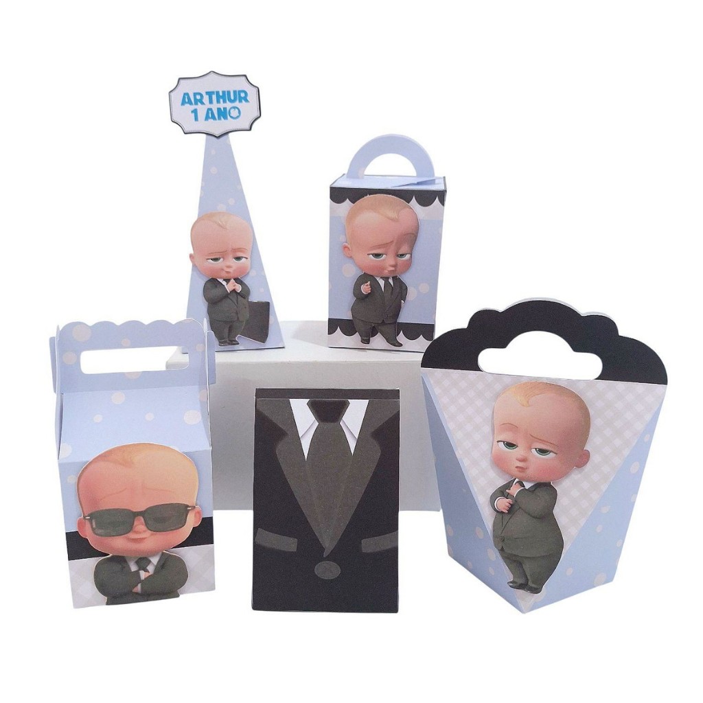 Kit Festa Poderoso Chefinho Decoração Aniversário Lembrancinhas Personalizadas