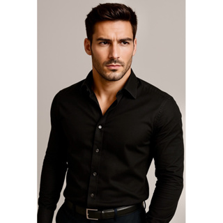 Camisa Masculina Slim Fit Luxo Pronta Entrega em Oferta na Shopee