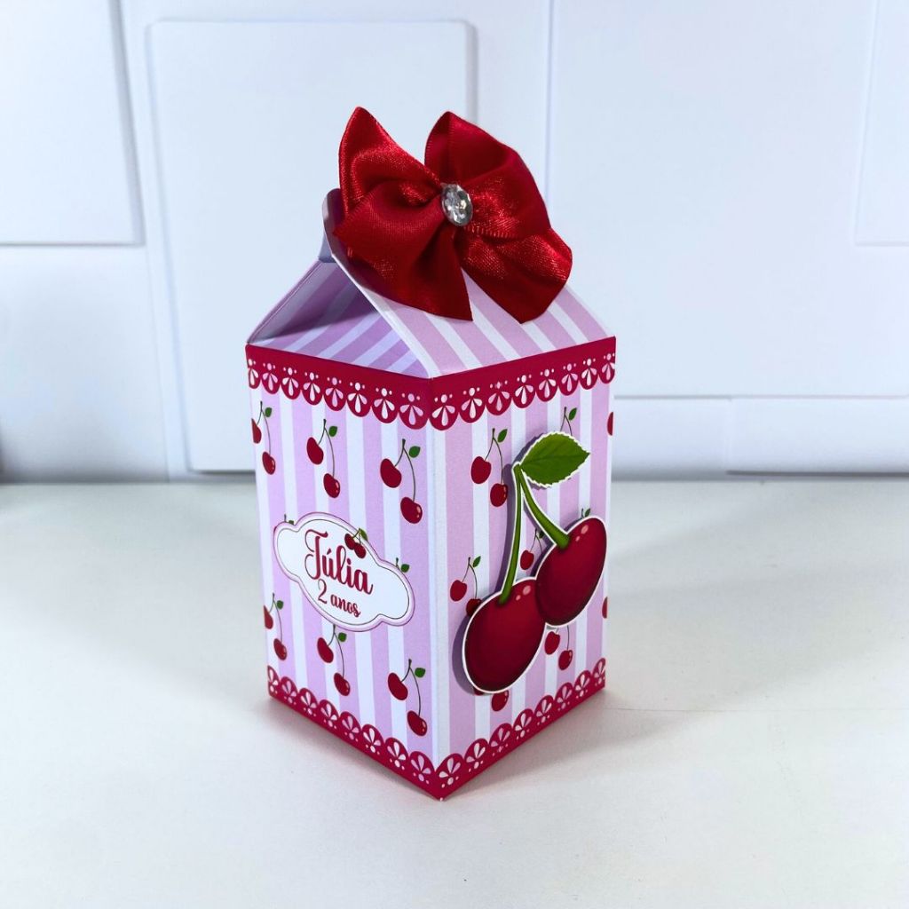 Lembrancinha cerejinha/Kit Personalizados/Aniversário/Personalizados