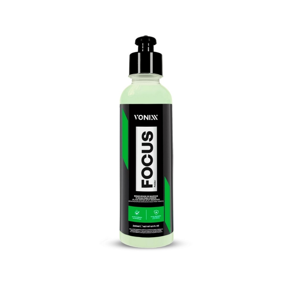 Removedor Marcas D água Focus Limpador Vidros Espelhos