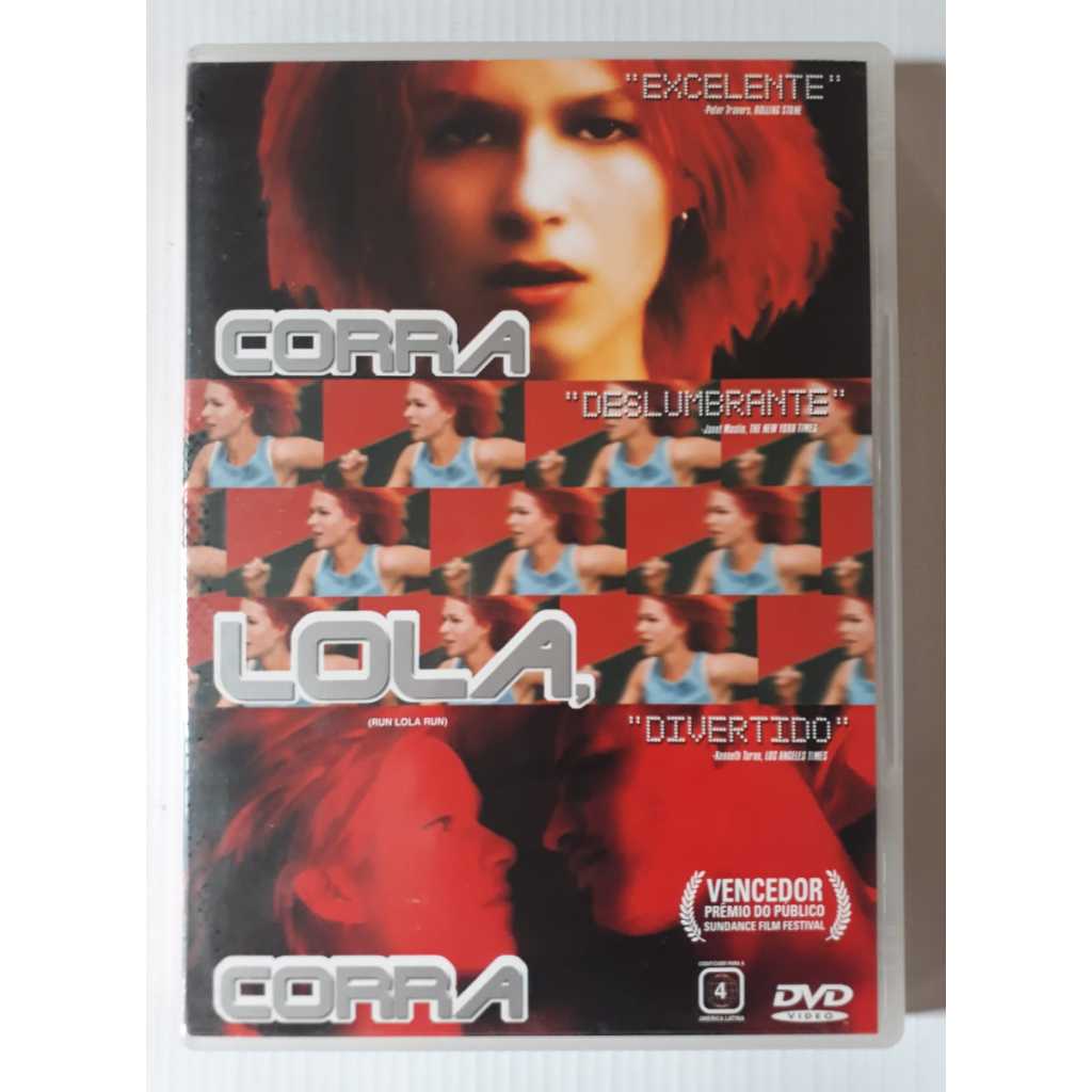 Dvd Corra Lola Corra (1998) - Franka Potente - Original Usado