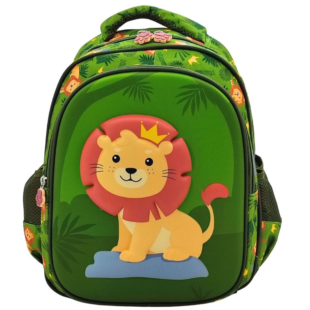 Mochila Bolsa Pequena Meninos Costa Passeio Escolar Infantil Leão Leãozinho em Oferta na Shopee