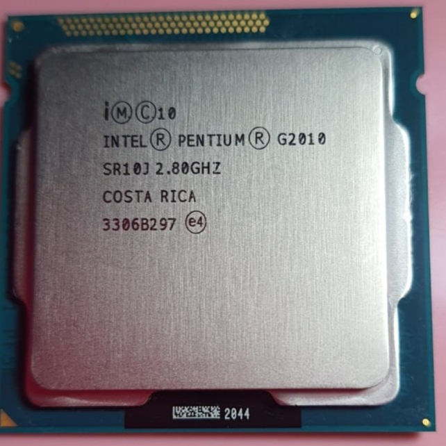 Processador Intel Pentium G2010 Dual-Core 2.8GHz / 3MB / LGA1155