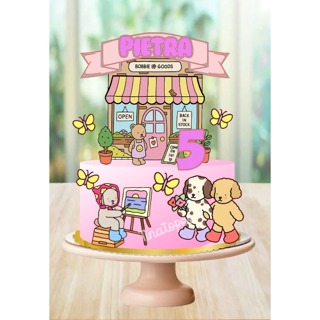 Topo de bolo Bobie Goods-*Tina topos* 01  *(NÃO ESQUEÇA DE ENVIAR O NOME E IDADE)* em Oferta na Shopee