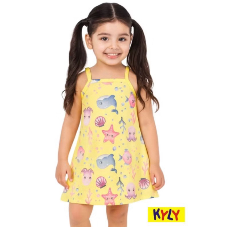 Vestido Infantil Kyly Menina Verão 1000188 — imagem 2 de 2