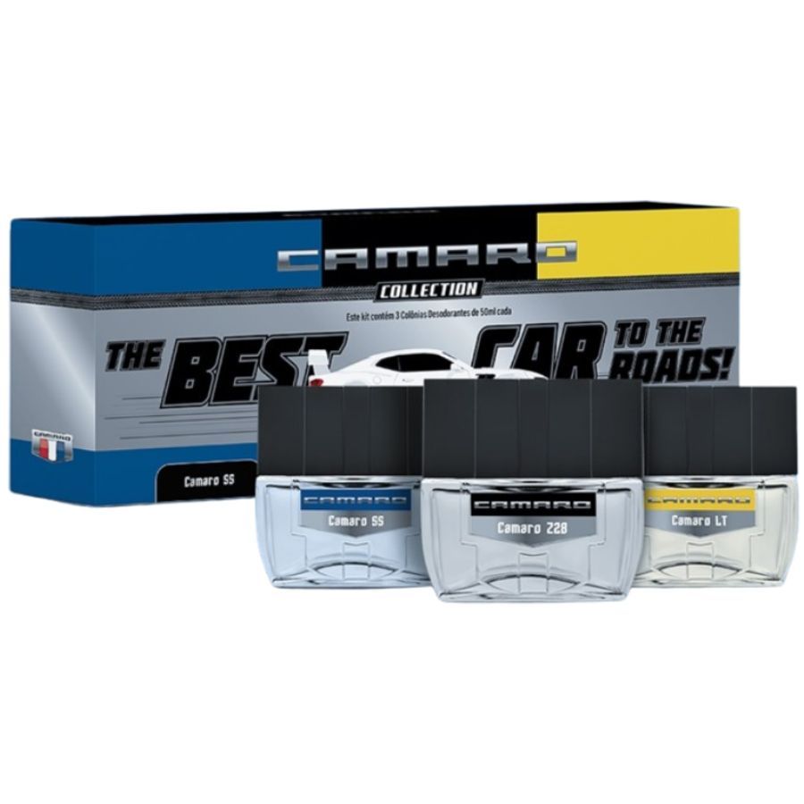 Kit Camaro Collection ( Blue 50ml + Black 50 ml + Yellow 50ml ) - Lacrado