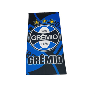 Toalha de banho e de Praia Grande tricolor gaúcho Grêmio em Oferta na Shopee