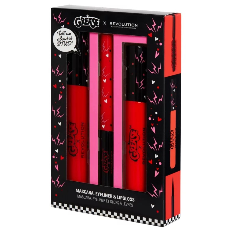 BELEZA MINHA | Revolution X Grease Shape Up Sandy Lip and Eye - Kit Delineador, Máscara e Gloss