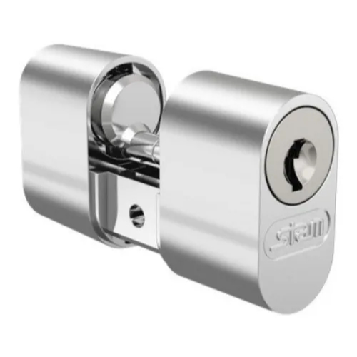 Cilindro Miolo Cromado 803/804/1081 INOX + Parafuso e 2 Chaves | STAM