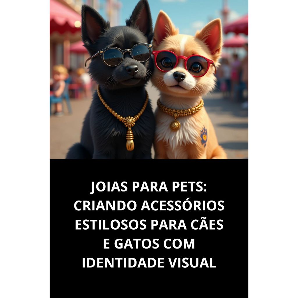 Joias Para Pets: Criando Acessórios Estilosos Para Cães E Gatos Com Identidade Visual