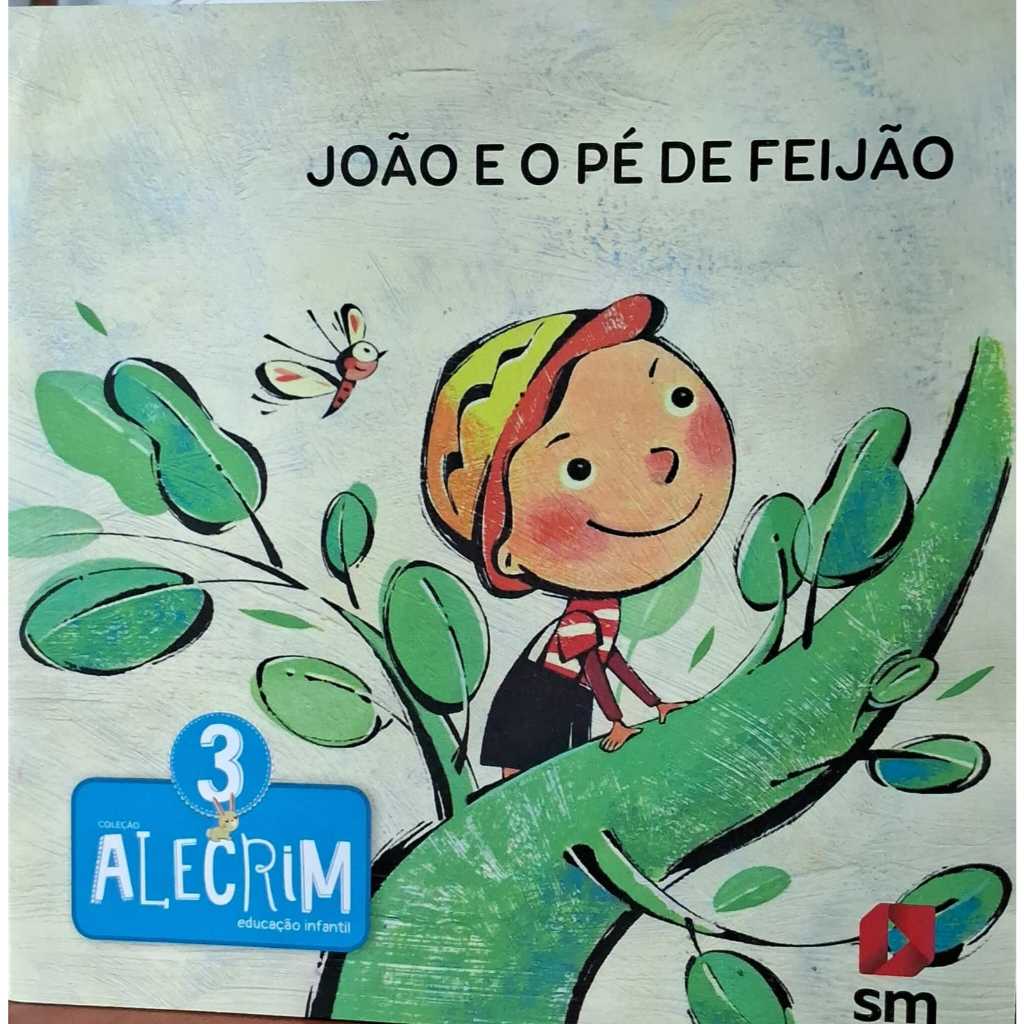 Livro João e o Pé de Feijão Alecrim 3; Adaptação Montse Tobella