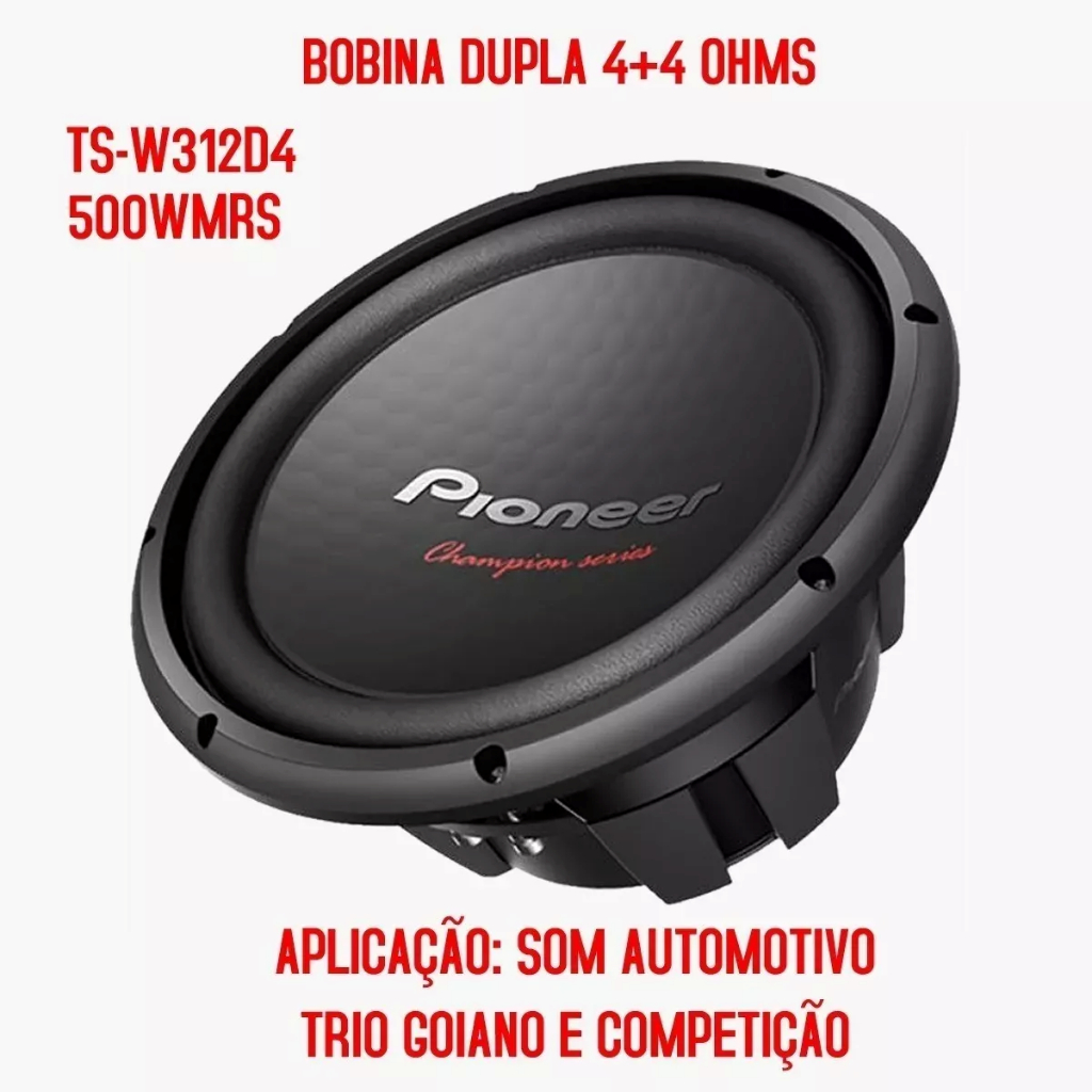 Subwoofer Pioneer 12: Onde Comprar | BuscaProdutos