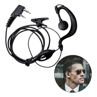 Fone de Ouvido PTT para Rádio Comunicador com Microfone para  HT Baofeng UV5R 777s – Headset Profissional de Comunicação em Oferta na Shopee