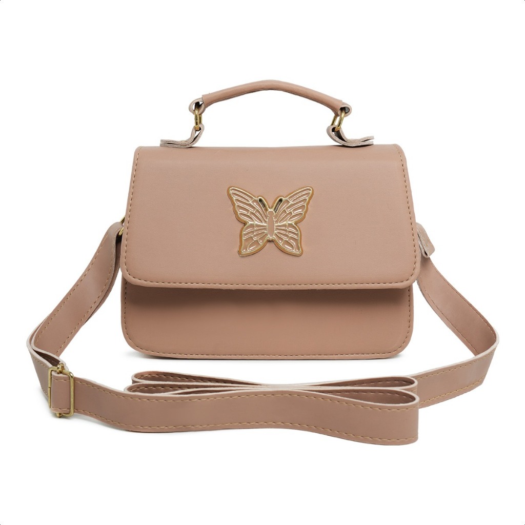 Bolsa Feminina Minimalista Mini Bag Infantil Borboleta Cores em Oferta na Shopee