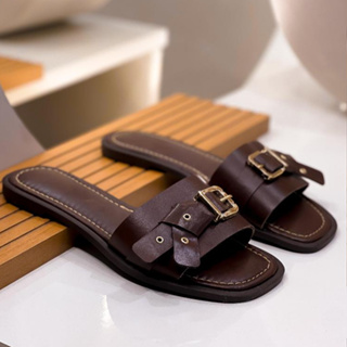 Rasteira Feminina Sandália Fivela Tamanco Confortável Leve Kallys 1700 em Oferta na Shopee