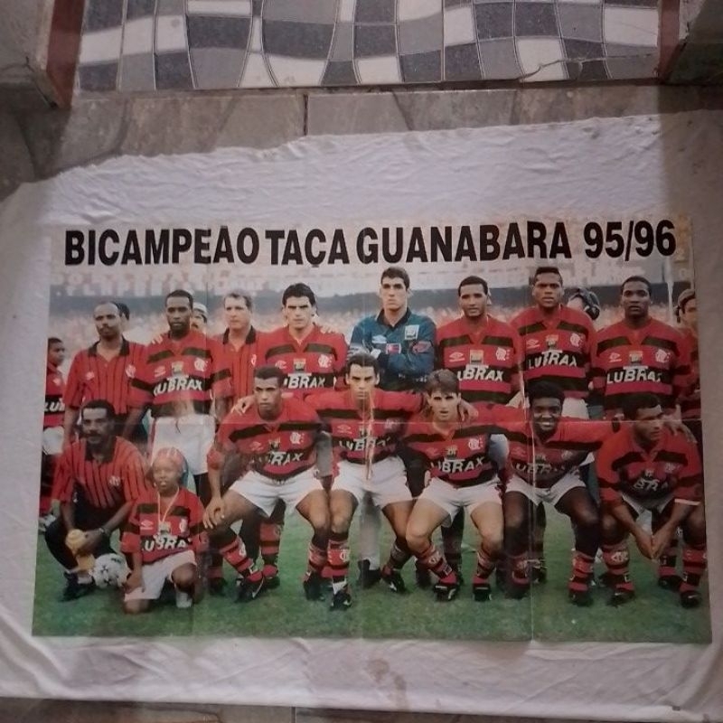 poster do flamengo bicampeão.
