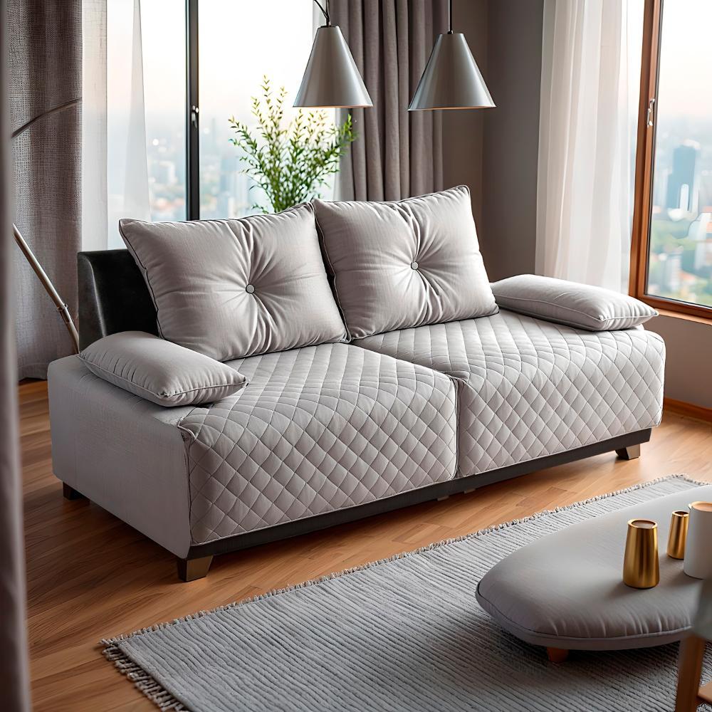 Sofá 3 Lugares 1,95m Potenza Bom Pastor