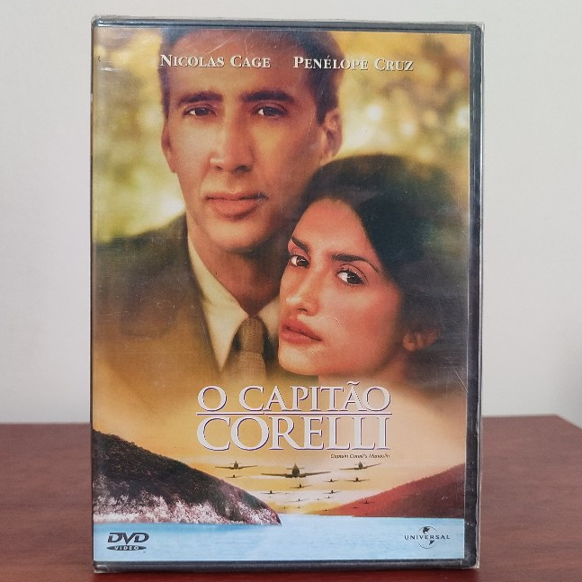 Dvd: O Capitão Corelli - Nicolas Cage, Penélope Cruz - Legendado - Original