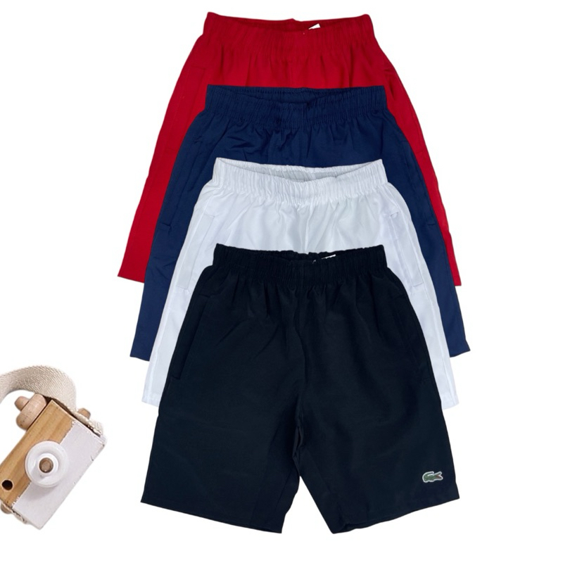 Short Tactel Elastano Menino Infantil Juvenil Com Elástico Malha Confortável em Oferta na Shopee