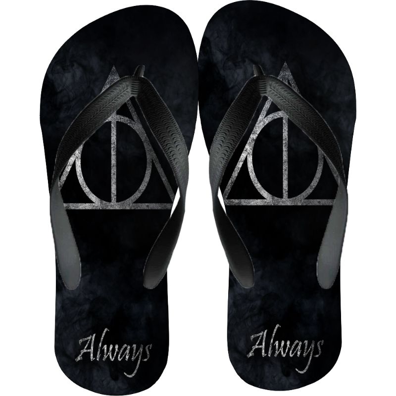 Chinelo Harry Potter Confortável Masculino Feminino Infantil Numeração 23 ao 46 Várias Estampas