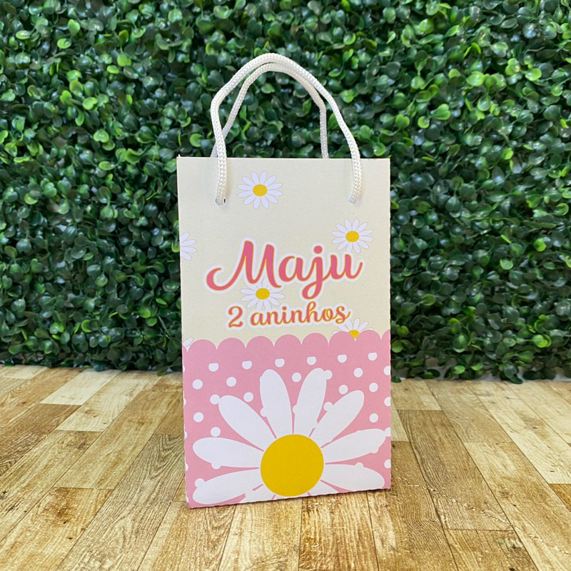Sacolinha Surpresa Personalizada Lembrancinha -  MARGARIDA PEGUE E MONTE