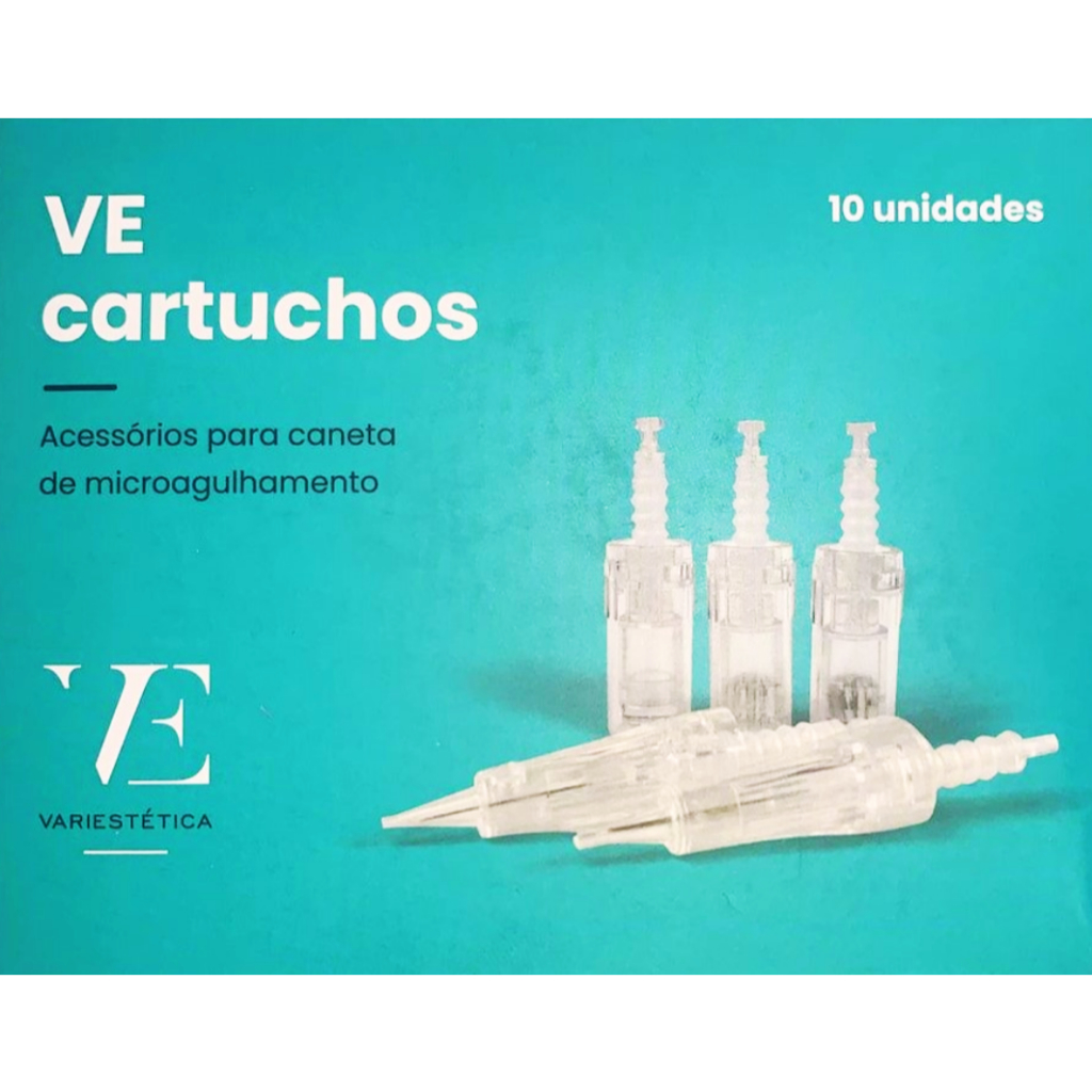 Cartucho ponteira agulha para micropigmentação Dermapen Dr Pen N2 MyM M7 M5 A6 HT0005