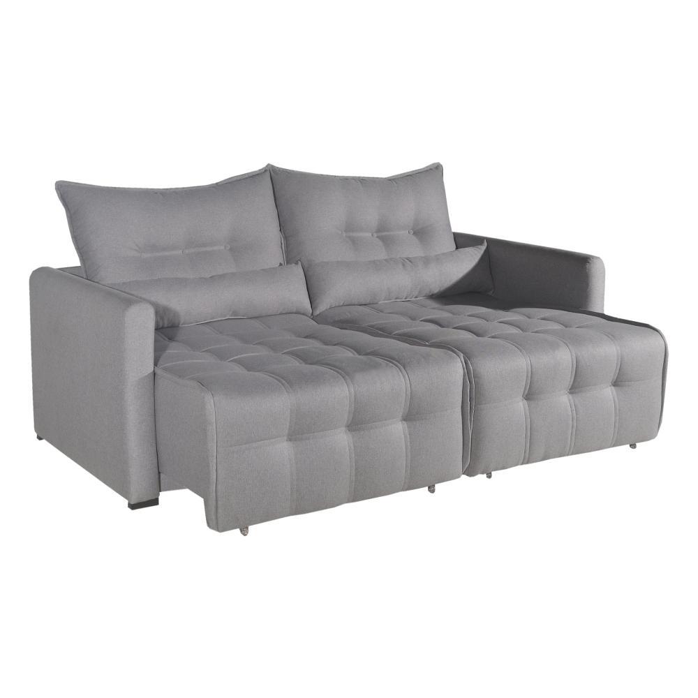 Sofá Cama Retrátil Innova Linho Bom Pastor em Oferta na Shopee
