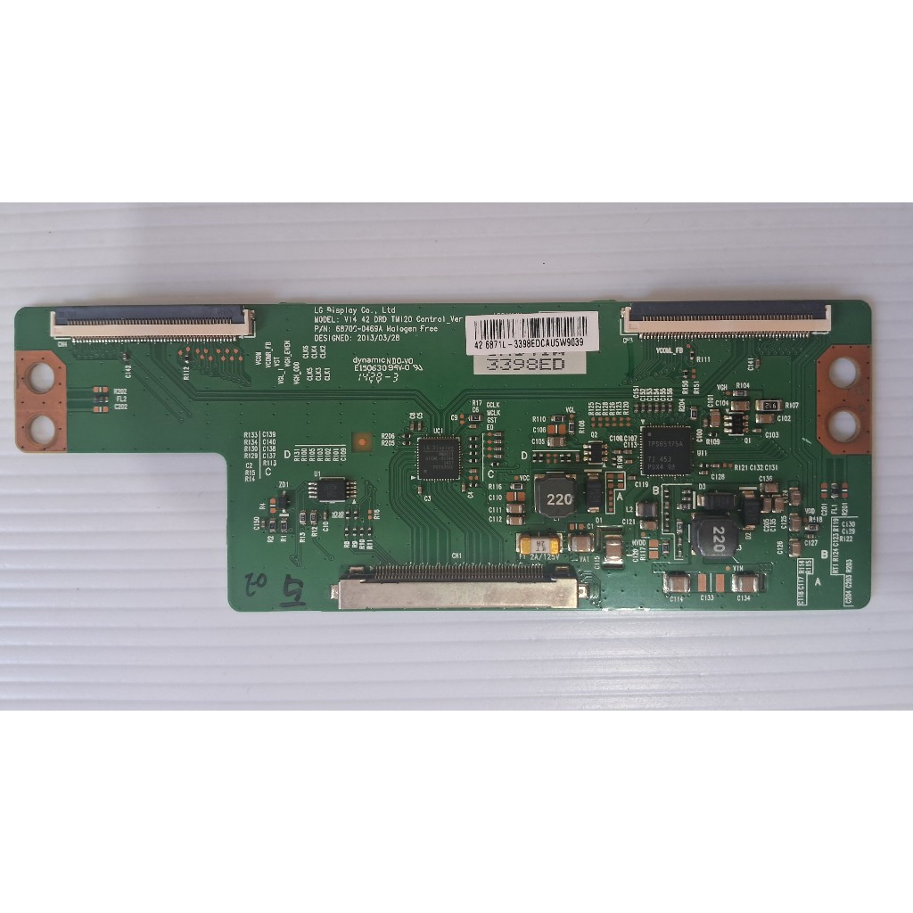 Placa T-con Tv Philips 42pfg6519/78 Código 6870c-0469a