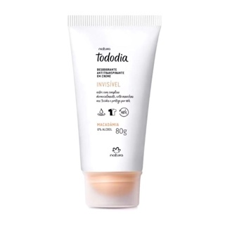 Desodorante Antitranspirante Invisível em Creme Macadâmia Tododia 80g em Oferta na Shopee