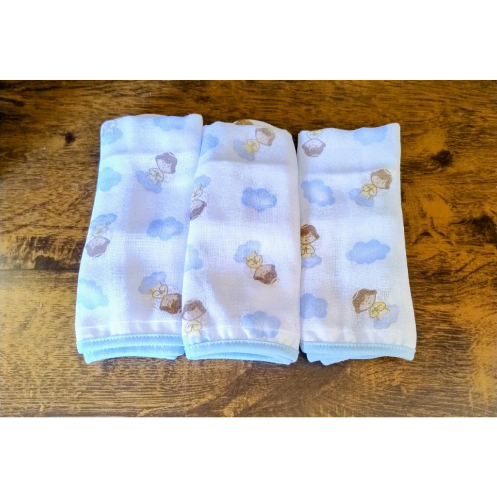 KIT 3 PANINHO DE BOCA BEBÊ / MENINA /MENINO em Oferta na Shopee