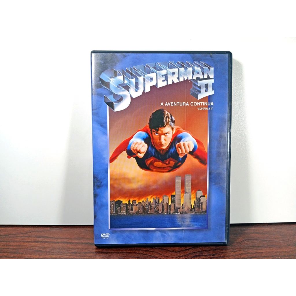 DVD RARIDADE SUPERMAN 2 -  A AVENTURA CONTINUA 1980 – USADO - ORIGINAL - Ficção / Ação / Super-Herói