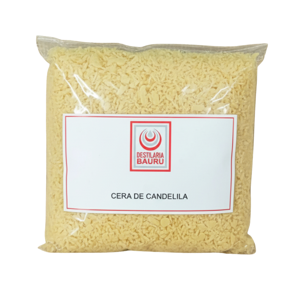 Cera Candelila Vegetal em Escamas Cosméticos Batom Balsamo Pomada 500g 150g Destilaria Bauru em Oferta na Shopee