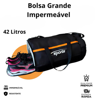 Bolsa Academia Viagem Grande Impermeável em Oferta na Shopee