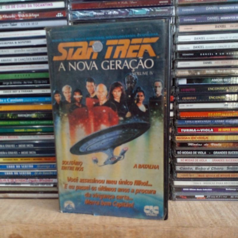 Star trek a nova geração volume iv - Fita VHS