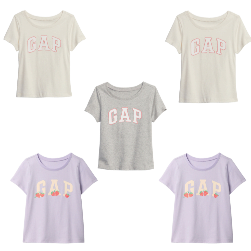Camiseta GAP - Manga curta- Menina - Original - Envio imediato
