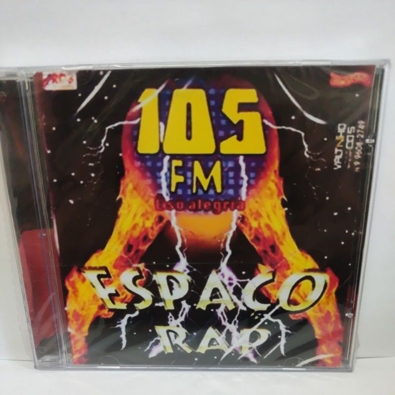 cd espaço rap vol.1 novo lacrado