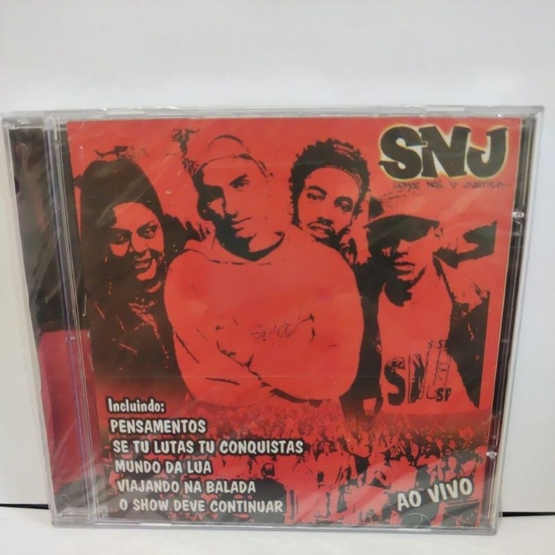 cd snj ao vivo novo lacrado