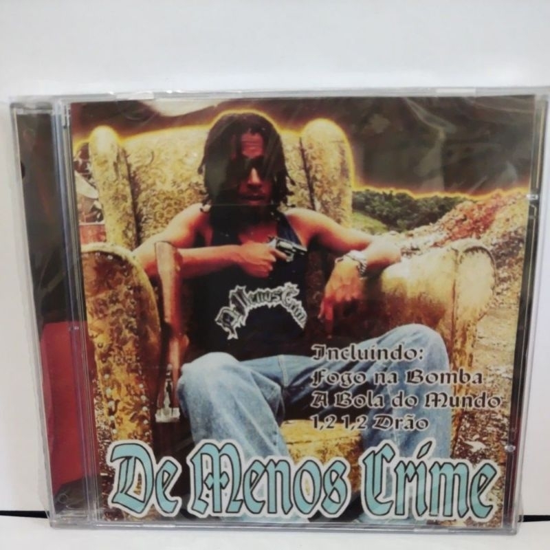 cd de menos crime novo lacrado