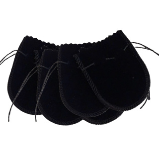 Saquinho de Veludo Preto 6x8 Ideal Para Presentes Guarda Joias 1 Unidade Ref. SV-0001 em Oferta na Shopee