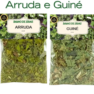 KIT  Arruda e  Guiné -   Banho de  Ervas  Defumação em Oferta na Shopee