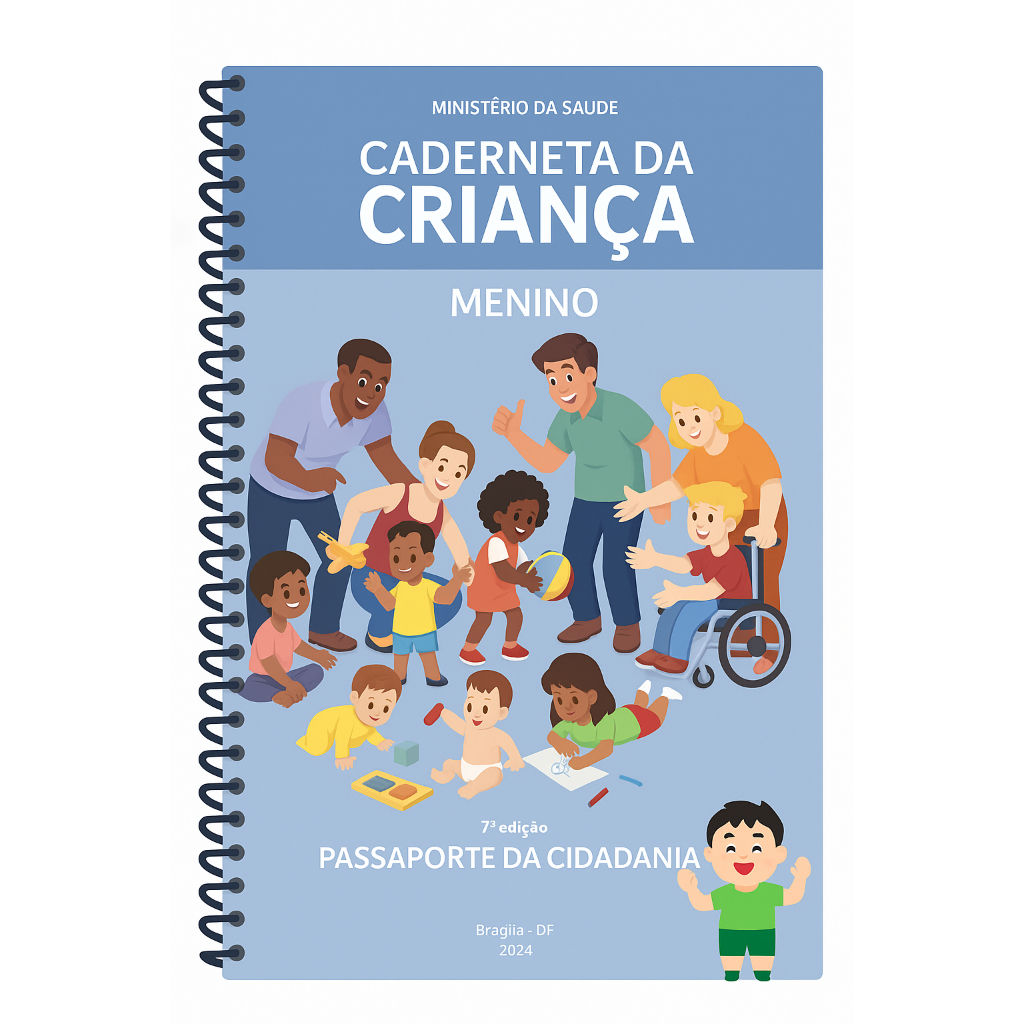 Caderneta de Saúde Infantil  Vacinas, Crescimento e Peso  Modelo Atualizado